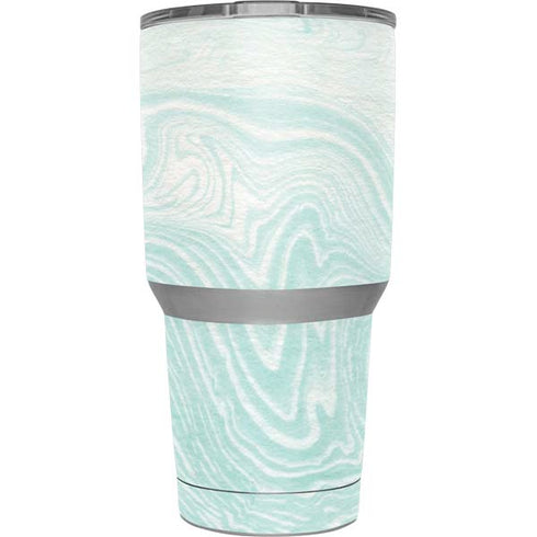 Marbleized Mint Yeti 30oz Rambler Tumbler Skin