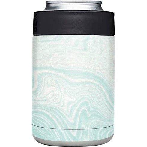 Marbleized Mint Yeti Colster Can Insulator Skin
