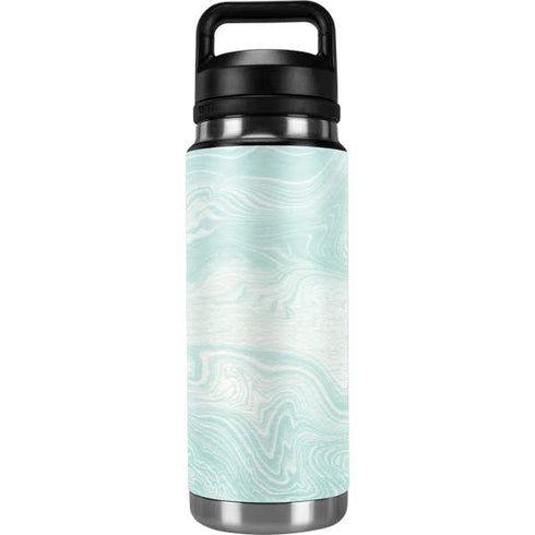Marbleized Mint YETI Rambler 26oz Bottle Skin