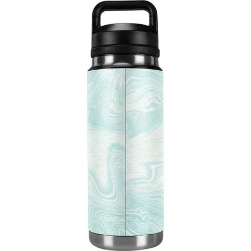 Marbleized Mint YETI Rambler 26oz Bottle Skin