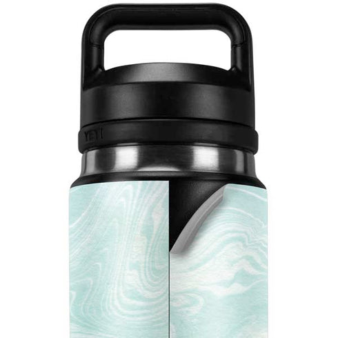 Marbleized Mint YETI Rambler 26oz Bottle Skin