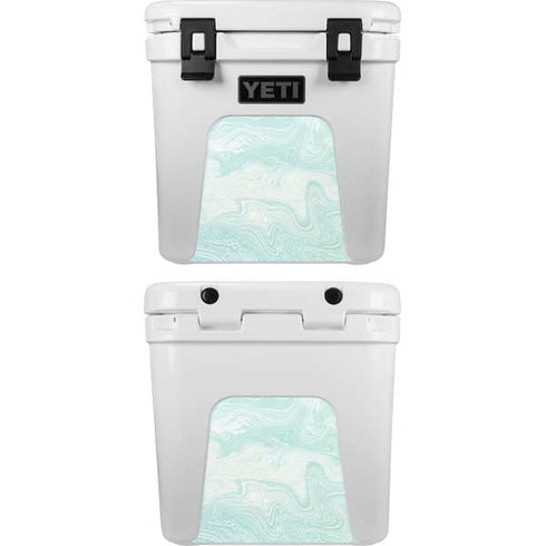 Marbleized Mint YETI Roadie 24 Hard Cooler Skin