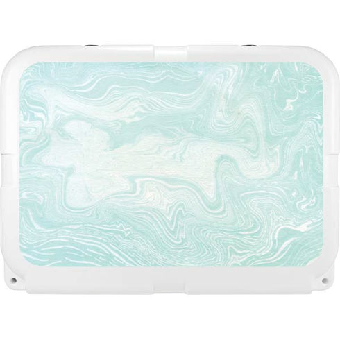 Marbleized Mint YETI Tundra 35 Hard Cooler Skin