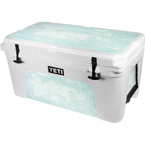 Marbleized Mint YETI Tundra 65 Hard Cooler Skin