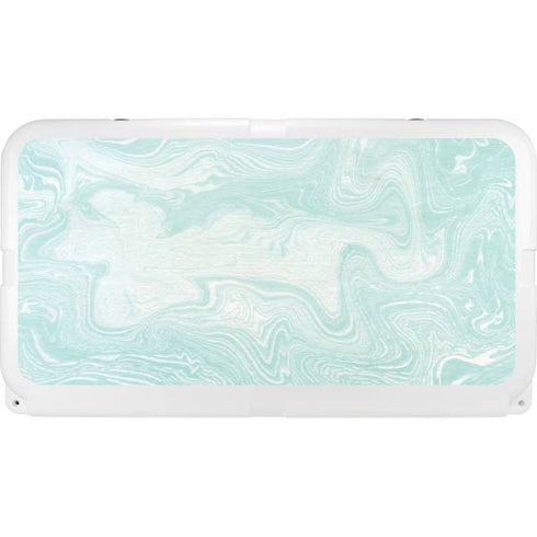 Marbleized Mint YETI Tundra 65 Hard Cooler Skin