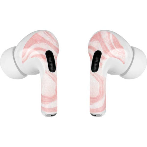 Marbleized Pink Apple AirPods Pro Skin