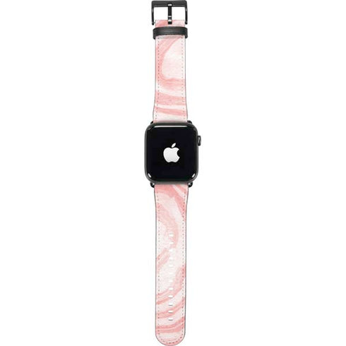 Marbleized Pink Apple Watch Band 42-44mm