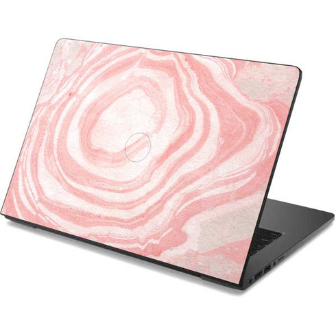 Marbleized Pink Dell Chromebook Skin
