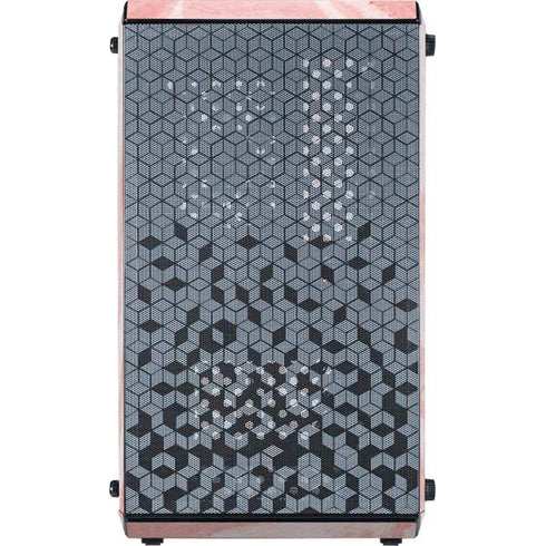 Marbleized Pink Cooler Master MasterBox Q300L Mini Tower Skin