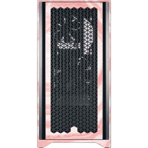 Marbleized Pink Corsair 4000D Tempered Glass Mid-Tower ATX Case Skin