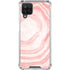 Marbleized Pink Galaxy A12 Clear Case