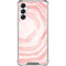 Marbleized Pink Galaxy A14 5G Clear Case
