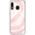 Marbleized Pink Galaxy A20 Clear Case