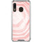 Marbleized Pink Galaxy A30 Clear Case