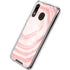 Marbleized Pink Galaxy A30 Clear Case
