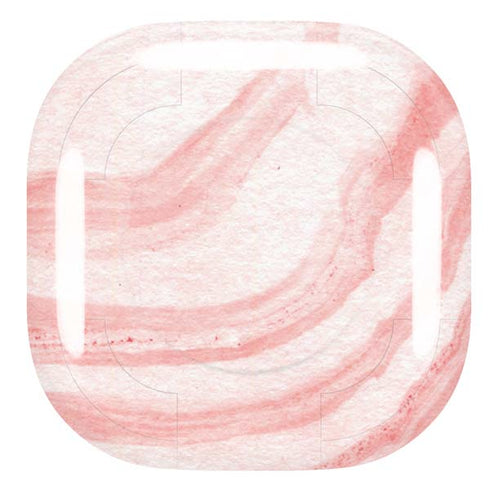 Marbleized Pink Galaxy Buds Live Skin