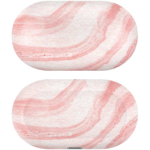 Marbleized Pink Galaxy Buds Plus Skin