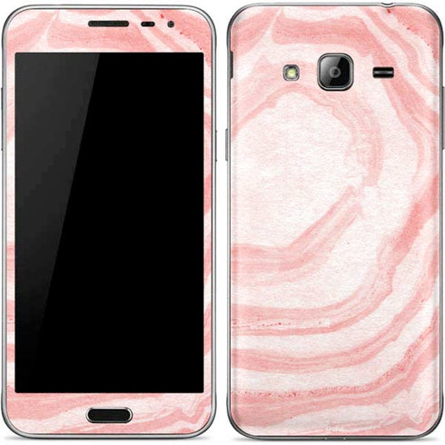 Marbleized Pink Galaxy J3 Skin