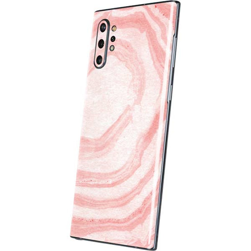 Marbleized Pink Galaxy Note 10 Plus Skin