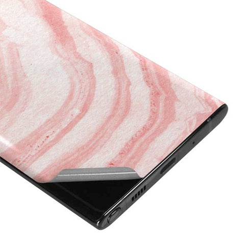 Marbleized Pink Galaxy Note 10 Plus Skin
