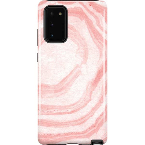 Marbleized Pink Galaxy Note20 5G Pro Case