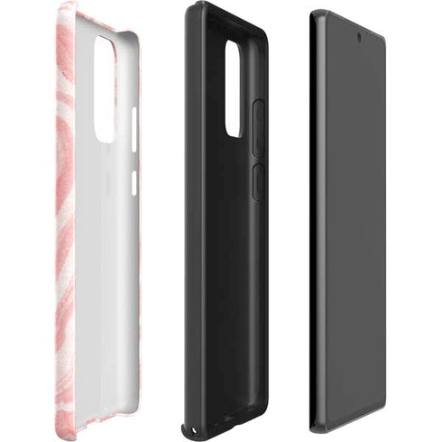 Marbleized Pink Galaxy Note20 5G Pro Case