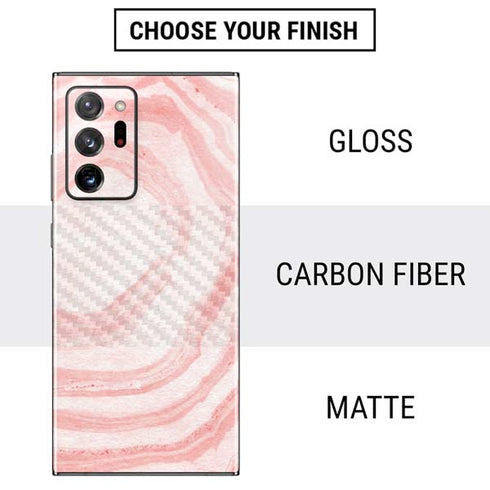 Marbleized Pink Galaxy Note20 Ultra 5G Skin