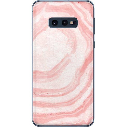 Marbleized Pink Galaxy S10e Skin