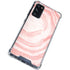 Marbleized Pink Galaxy S20 FE Clear Case