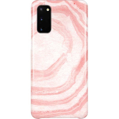 Marbleized Pink Galaxy S20 Lite Case