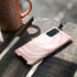 Marbleized Pink Galaxy S20 Plus Pro Case
