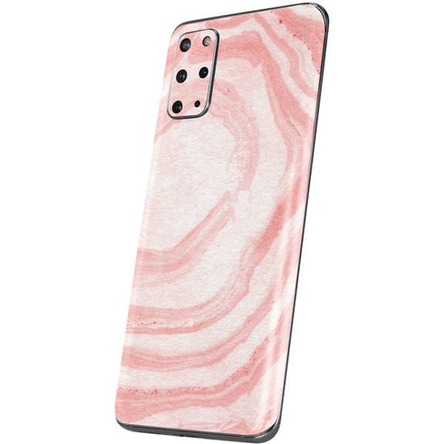 Marbleized Pink Galaxy S20 Plus Skin