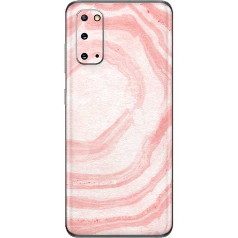 Marbleized Pink Galaxy S20 Skin