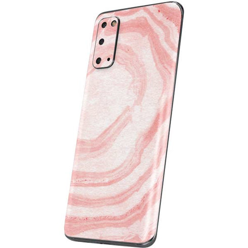 Marbleized Pink Galaxy S20 Skin