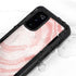 Marbleized Pink Galaxy S20 Waterproof Case