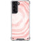 Marbleized Pink Galaxy S21 5G Clear Case
