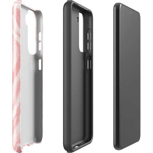 Marbleized Pink Galaxy S21 5G Pro Case