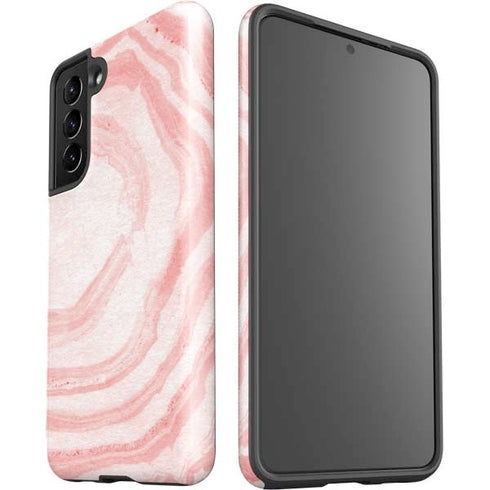 Marbleized Pink Galaxy S21 5G Pro Case