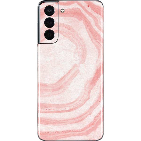 Marbleized Pink Galaxy S21 5G Skin