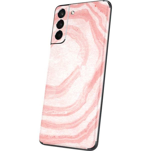 Marbleized Pink Galaxy S21 5G Skin