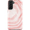 Marbleized Pink Galaxy S21 FE Pro Case