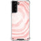 Marbleized Pink Galaxy S21 Plus 5G Clear Case