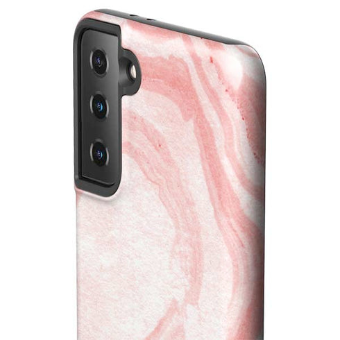 Marbleized Pink Galaxy S21 Plus 5G Pro Case