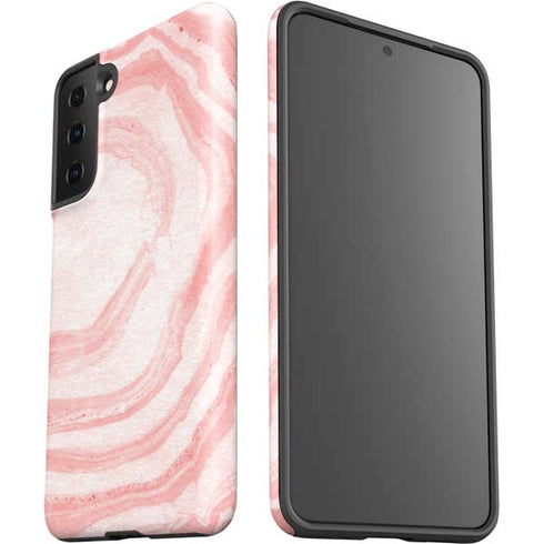 Marbleized Pink Galaxy S21 Plus 5G Pro Case