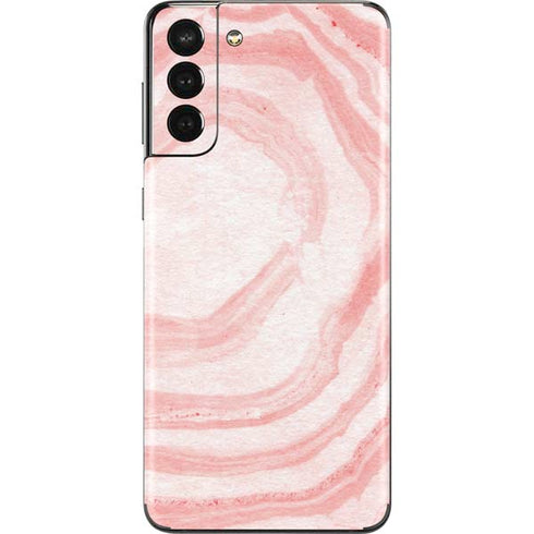 Marbleized Pink Galaxy S21 Plus 5G Skin