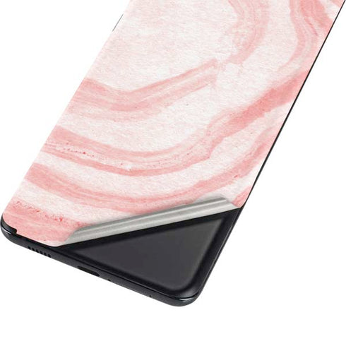Marbleized Pink Galaxy S21 Plus 5G Skin