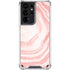 Marbleized Pink Galaxy S21 Ultra 5G Clear Case