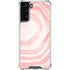 Marbleized Pink Galaxy S22 Plus Clear Case