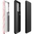 Marbleized Pink Galaxy S22 Plus Pro Case