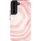 Marbleized Pink Galaxy S22 Pro Case